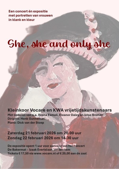 Flyer Sterke vrouwen koor en expo