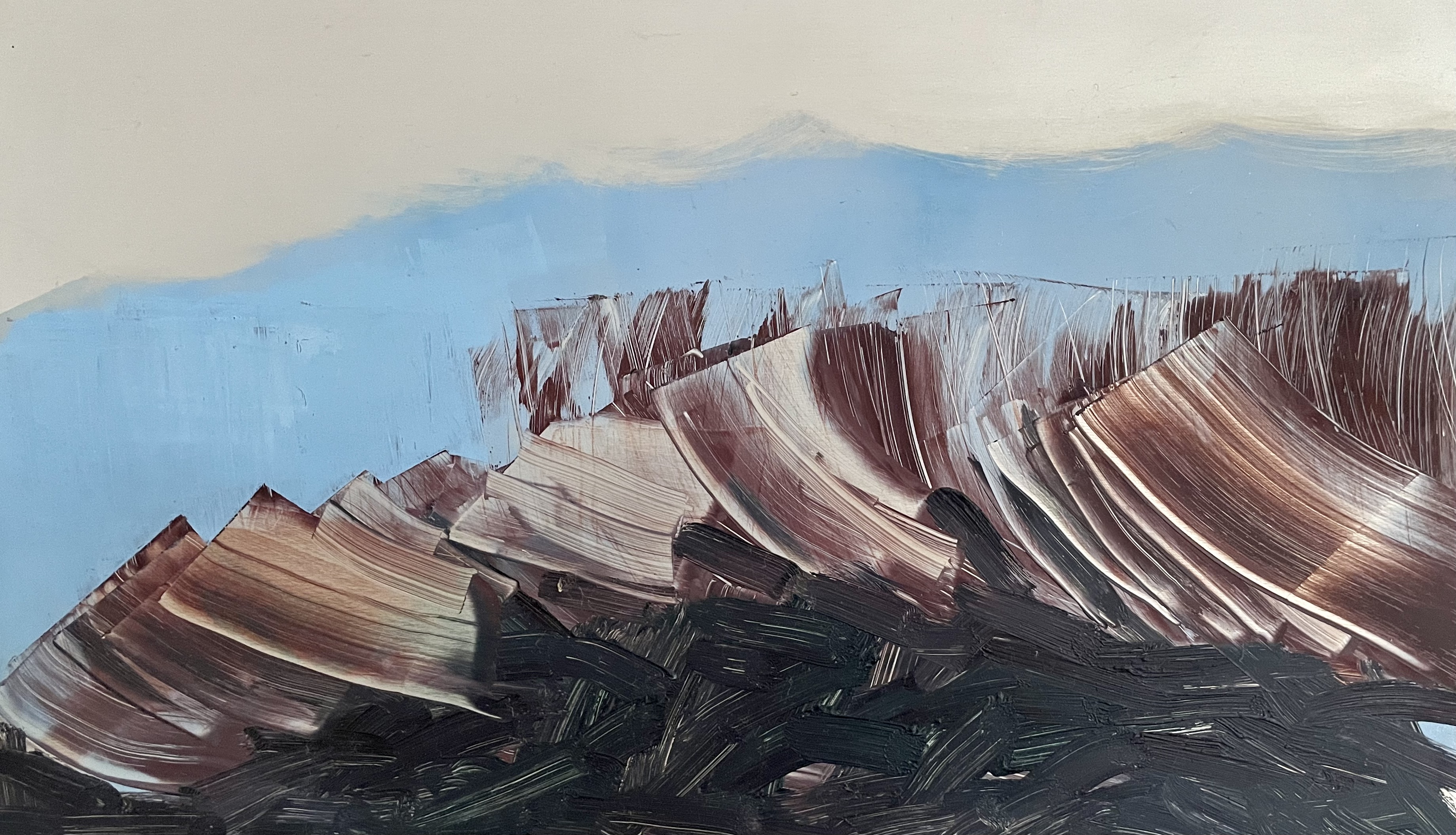 Foto bij workshop olieverf 7 februari 2026 Margreet