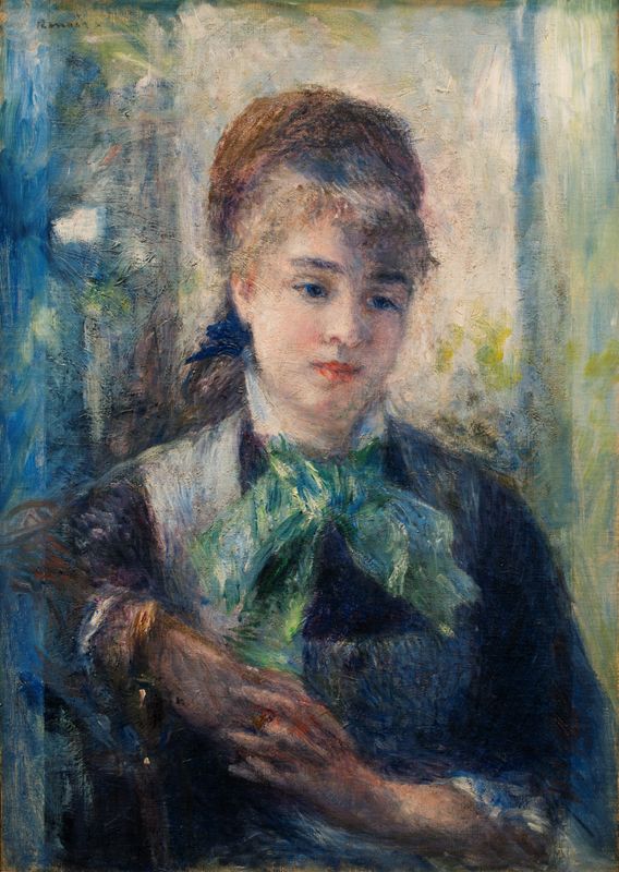 Renoir - Portret van Nini Lopez - 1876